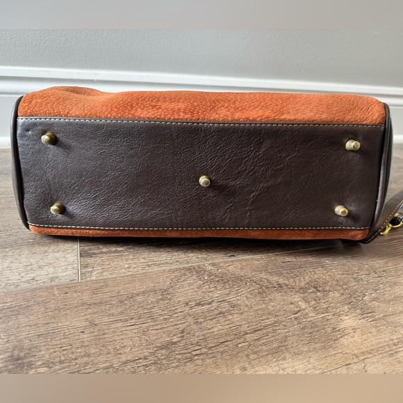 Argentinian Brown Leather Handbag - Picture 4 of 5